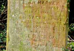 HARVEY [Elijah] 1867